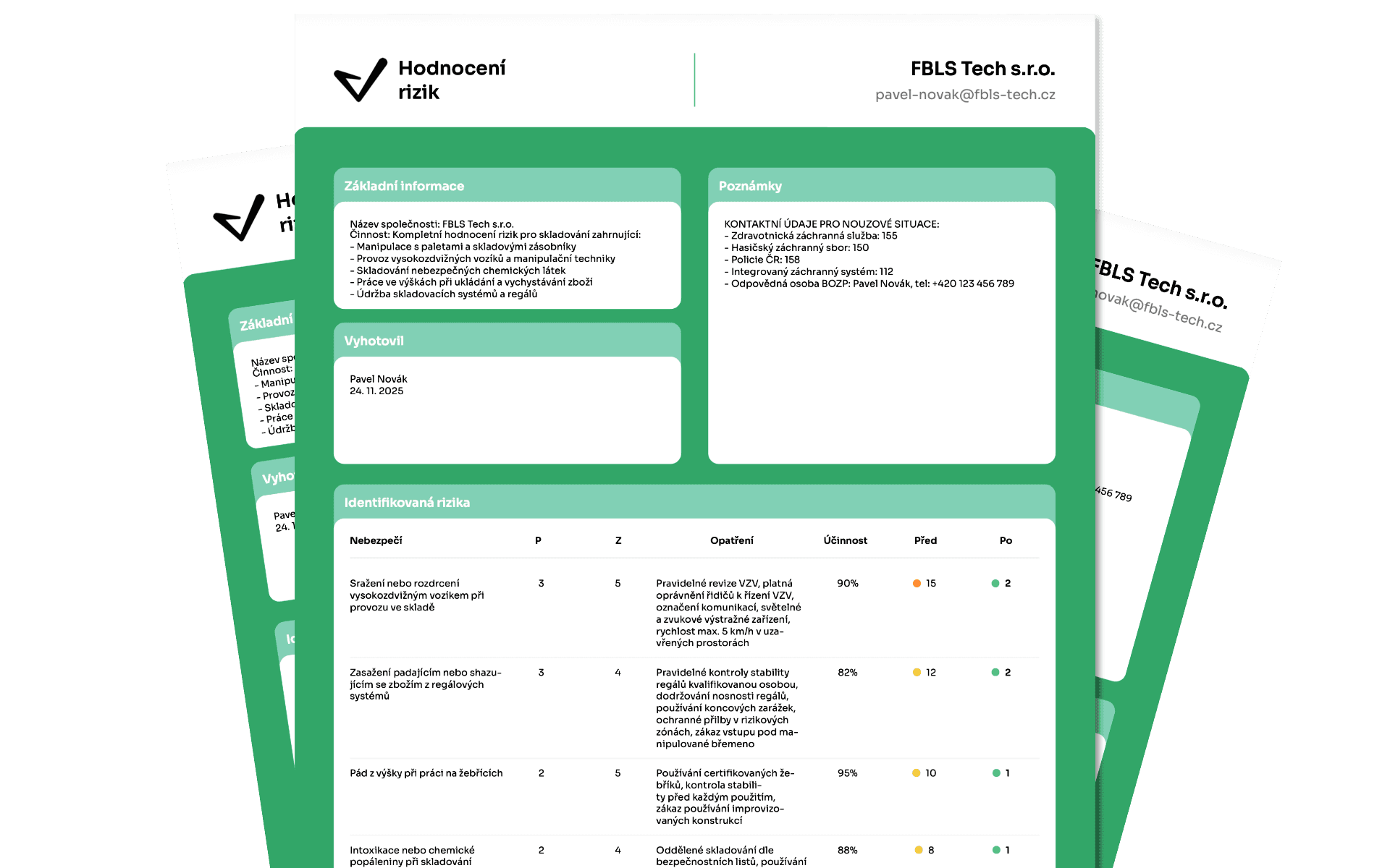 logo hodnocení rizik